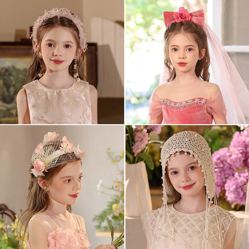 女童礼服头饰公主皇冠
