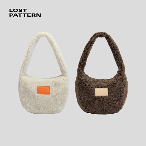 羊羔绒饺子包LOSTPATTERN