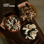 衣橱直播间 所有姐姐 双成记豹纹奶牛纹发圈大肠真丝发圈