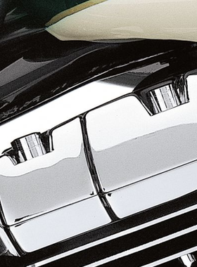 哈雷摩托车摇臂箱加装螺丝盖帽 原厂电镀发动机螺丝盖 43868-99