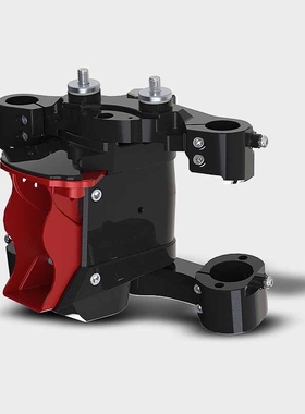 哈雷旅行改装bagger上下连板大尺寸26 30前轮圈车把立支架