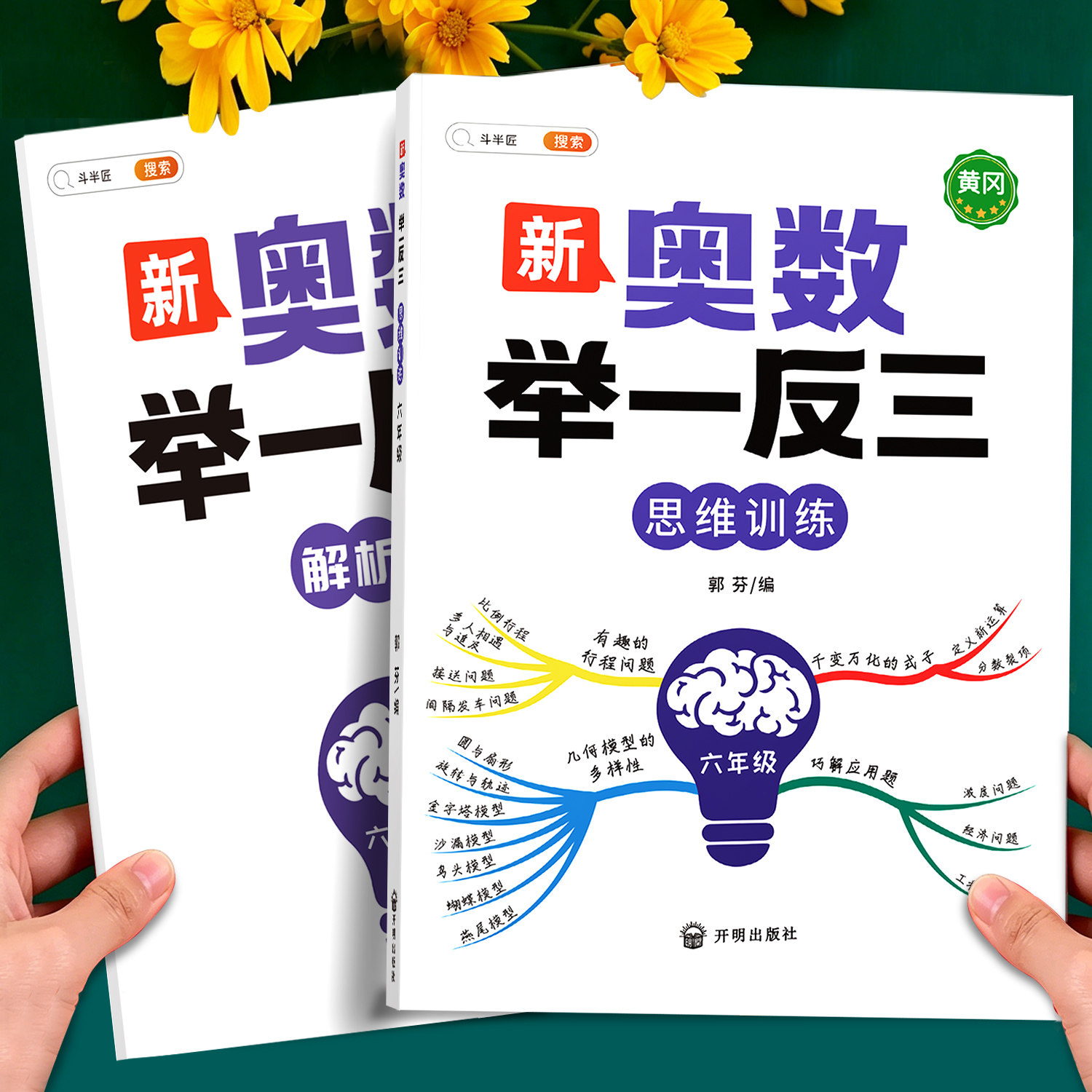 【2本】六年级奥数思维训练题图片