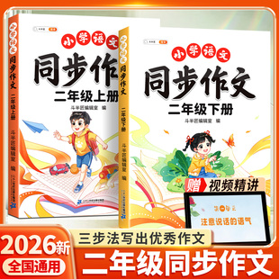 斗半匠/二年级下册同步作文2026人教版小学2下语文小学生优秀作文素材书好词好句好段优美句子积累大全二下看图写话思维导图