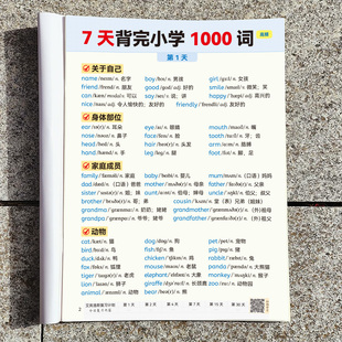 小学英语知识归纳总结小学生重点语法小升初知识点总结短语语法一本通单词词汇本常考学习笔记本本子