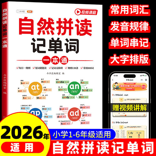 大开本赠专项训练】英语入门书