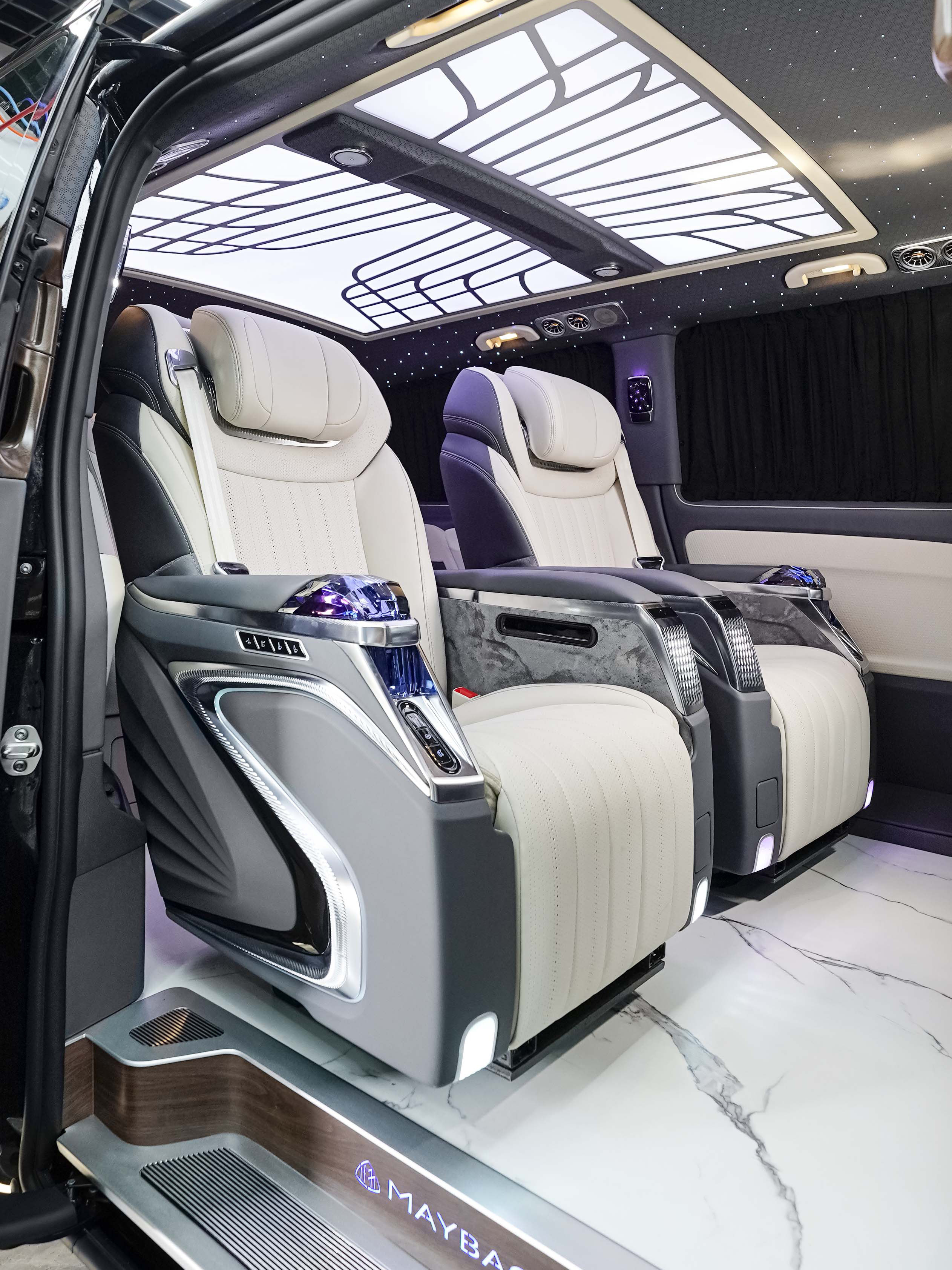 5.0 CRYSTAL THRONE AVIATION SEAT BUICK GL8 VITO V260 SENNA TRUMPCHI M8 MODIFIED ELECTRIC SOFA BED