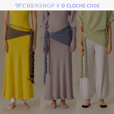 oclochecode时尚马尾结三角巾