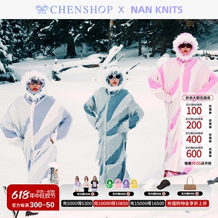 开衫 NAN KNITS时尚 潮流破损长款 外套小众百搭CHENSHOP设计师品牌