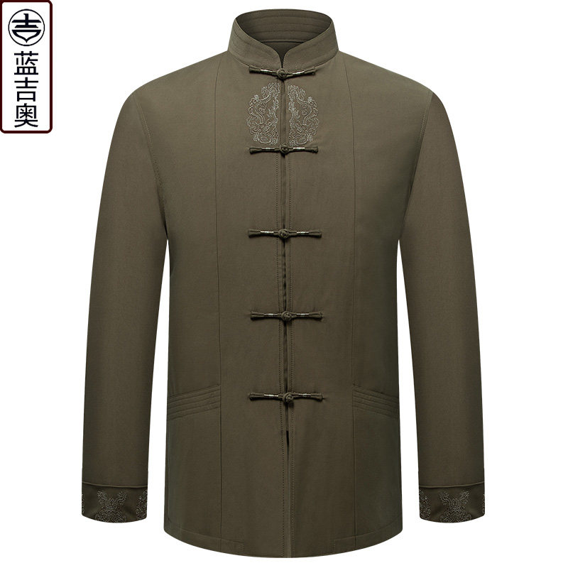 唐装棉袄男冬季棉服上衣中式男装爸爸爷爷中老年人棉衣中国风外套
