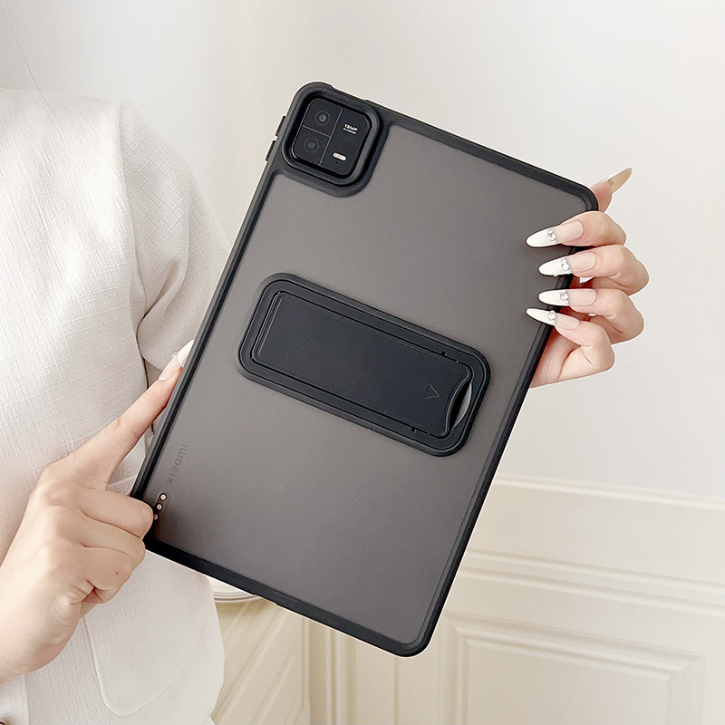 24新款小米6pro平板保护套防弯11英寸磨砂亚克力红米minipadSE硬壳8.7全包pad6后壳简约适用防摔轻薄支架防弯