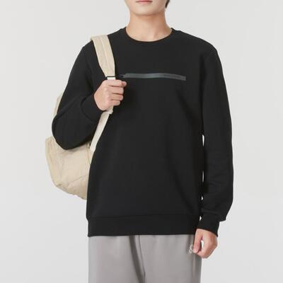 斯凯奇男装圆领卫衣运动服健身透气休闲套衫P324M024 P125M006