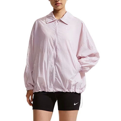 Nike/耐克正品女士运动透气宽松翻领轻便网眼夹克IO1521-583