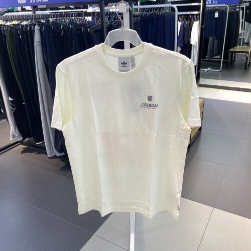 Adidas/阿迪达斯短袖男子正品新款纯棉印花运动短袖圆领T恤IS2937