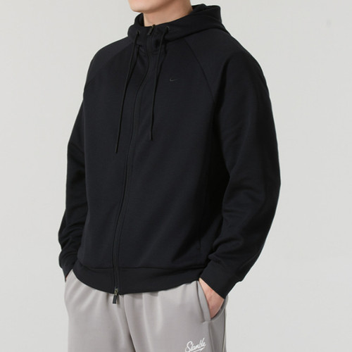 Nike耐克DRI男速干全长拉链开襟连帽衫遮阳衣外套FZ0968-320-010