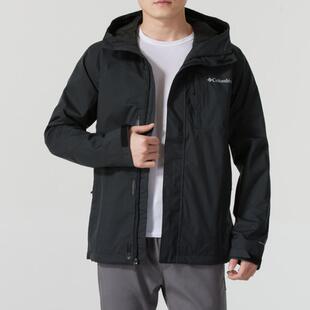 哥伦比亚冲锋衣连帽外套男2025春季户外冲徒步防水夹克XE5743