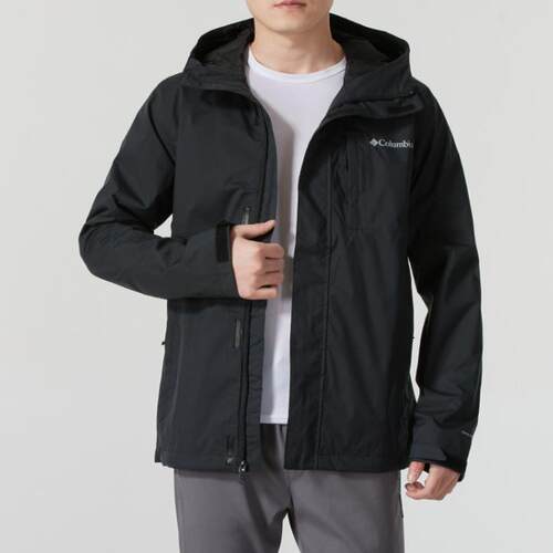 哥伦比亚冲锋衣连帽外套男2025春季户外冲徒步防水夹克XE5743