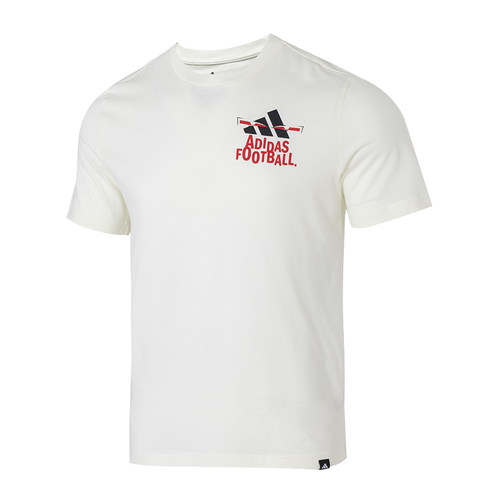 Adidas/阿迪达斯正品2025男士时尚简约印花经典跑步短袖T恤JD8215