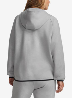 UA/安德玛正品Unstoppable女子运动训练连帽夹克外套1379842-011