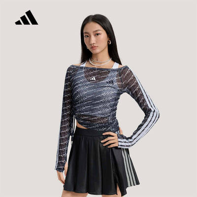 阿迪达斯 （adidas）|（新款）2026春女长袖T恤 KS5308