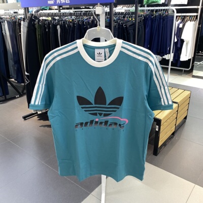 阿迪达斯三叶草夏季男子休闲短袖T恤IW6311 KC2602 KC2603 KC2604