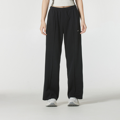 耐克女裤2025夏季新款直筒运动裤宽松透气休闲阔腿长裤HF6459
