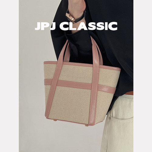 jpj帆布菜篮子托特包迷你小包