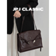 jpjclassic植鞣牛皮凯莉包女托特包城市风单肩斜挎通勤软包腋下包