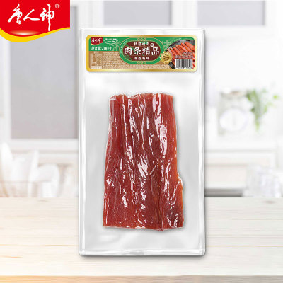 唐人神肉条精品200g 湖南地方特产厨房餐桌美食湘西咸肉瘦肉条