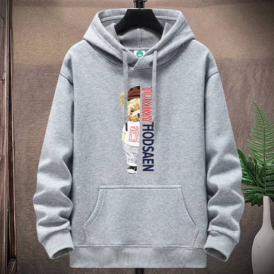 青少年纯棉卫衣男女秋冬连帽套头帽衫加绒加厚打底衫宽松休闲外套