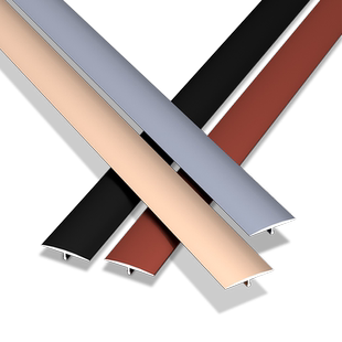 铝合金t型条木地板压条嵌入式不锈钢金属条万能压边条T型收口条