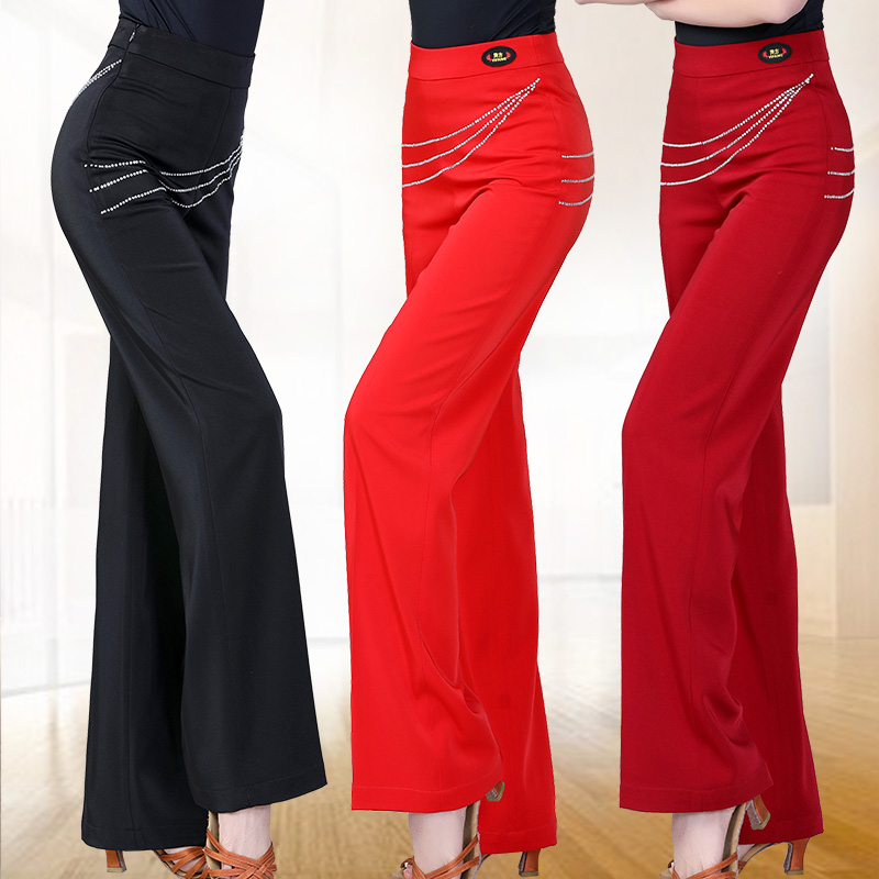 新款女士跳舞褲親膚抗皺不褪色