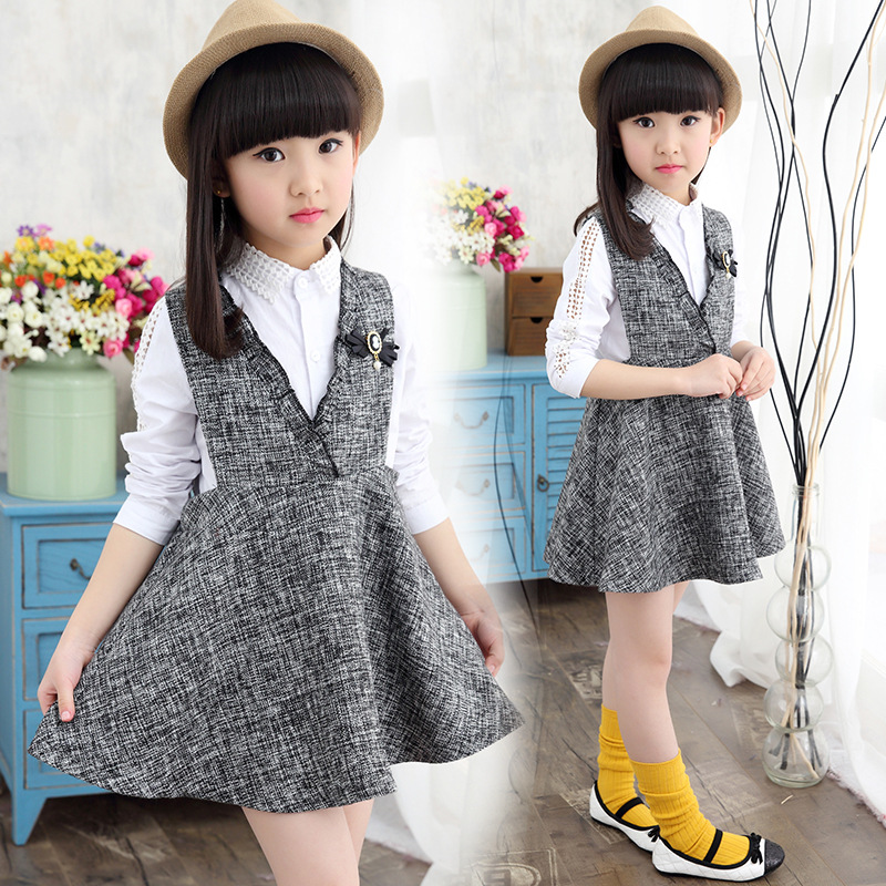 Robes pour fille en toile - Ref 2047129 Image 1