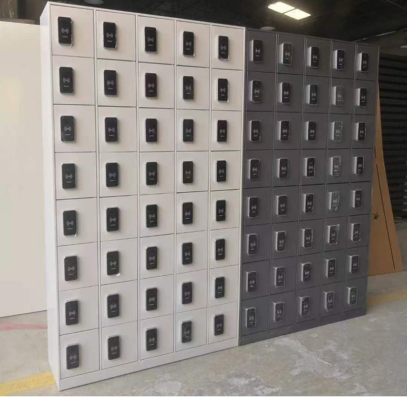 40门手机寄存柜刷卡储物柜一卡通手机寄存柜工厂员工手机保管柜