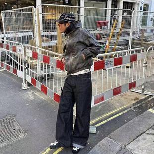 Baggy宽松原色牛仔裤 土耳其精棉ROW 脱浆A字赤耳原牛 Done Danci