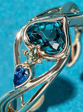 原神周边饰品芙宁娜情侣对戒动漫周边戒指女开口可调小众二次元潮