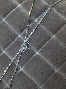 高级感气质流苏银色女士可调节网红小众设计长款锁骨链吊坠项链潮