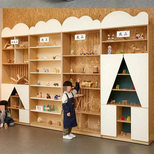 设计师新款圣诞树书架产品展示架