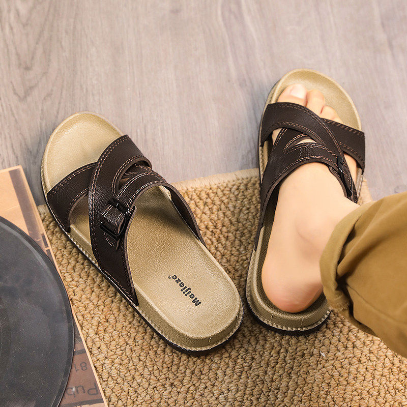 合成鞋业拖鞋男士2026新款夏季外穿高级感户外运动耐磨防滑防臭沙