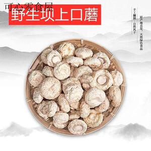 野生口蘑干货250克蘑菇坝上白蘑菇自然风干无硫健康炖肉煲汤食材