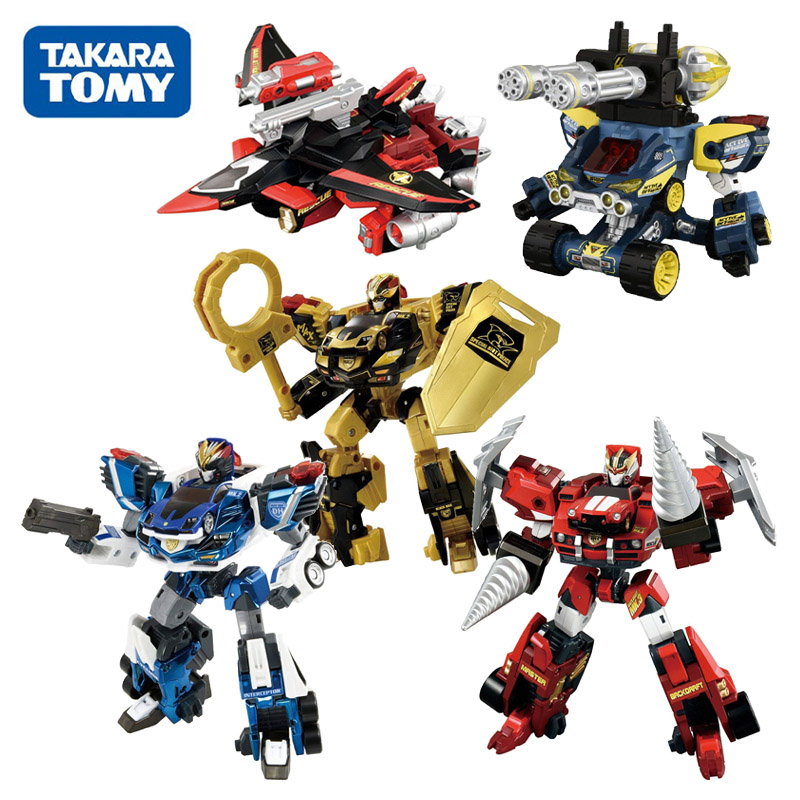 极速救援警察变形玩具汽车机器人