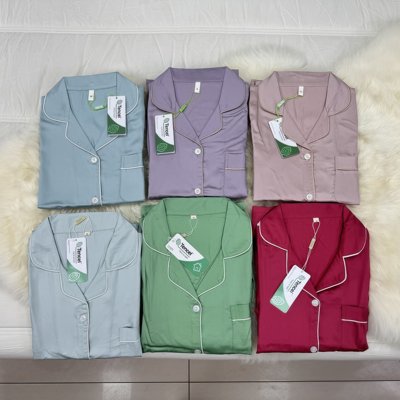 兰精男女天丝莱赛尔纤维睡衣套装