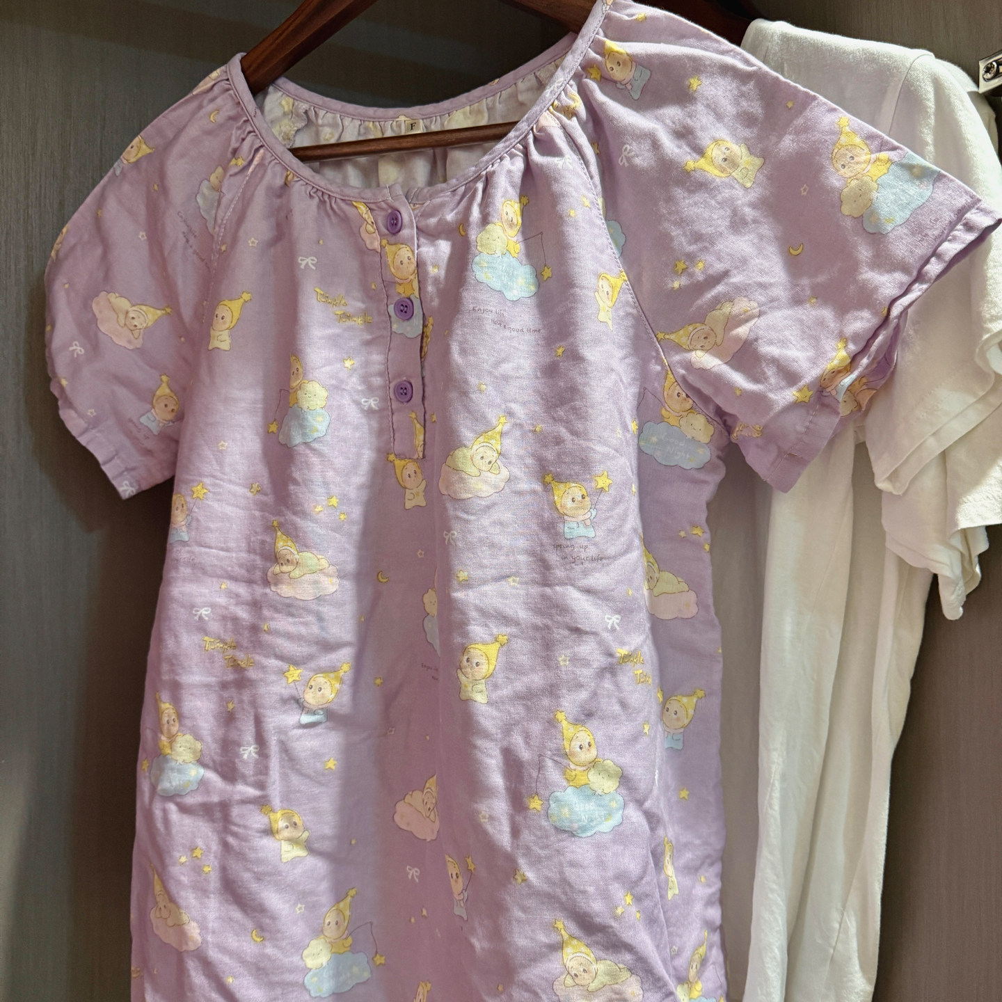 a类全棉纯棉双层纱睡衣女2026夏季薄款短袖家居服婴儿棉纱布睡裙