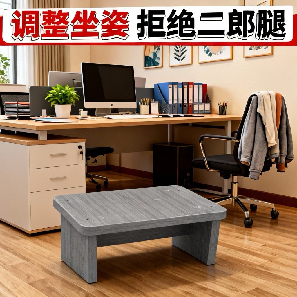 办公室脚垫工位脚踏板增高板桌下垫脚凳矮凳踩脚凳防翘二郎腿,住宅家具,垫脚凳,淘宝优惠券,粉丝福利购,淘宝优惠卷