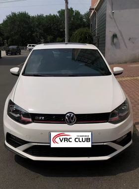 适用pologti改装前杠大众poloGTI款单边双出后杠总成波罗gti后杠