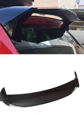 大众Polo大尾翼改装aspec尾翼顶翼奥丁格定风翼21polo碳纤纹尾翼