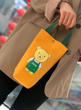 便携水杯袋学生手拎户外手提袋