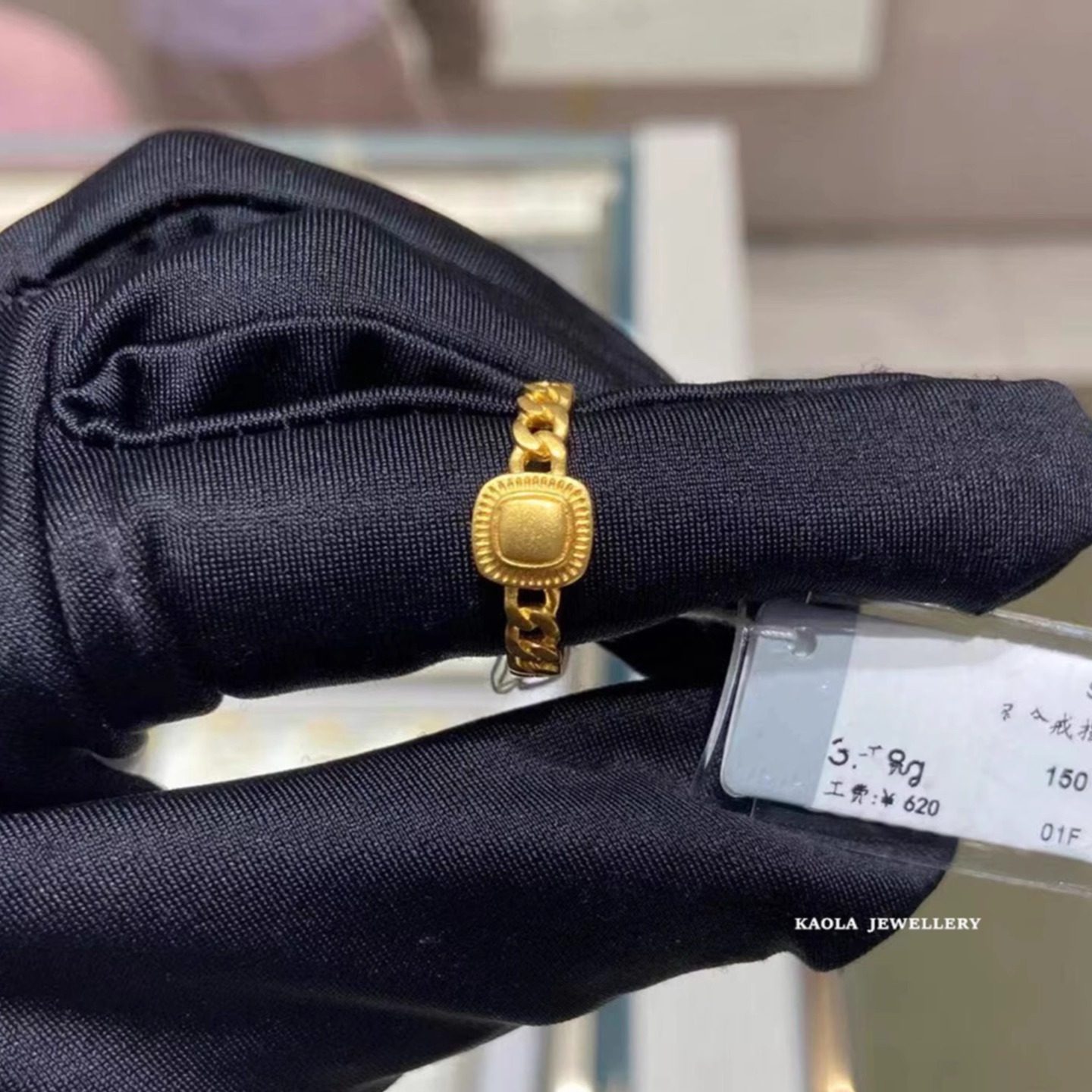 流金岁月18K金复古小面包戒指女vintage风纯银小方糖指环方形礼物,饰品/流行首饰/时尚饰品新,戒指/指环,淘宝优惠券,粉丝福利购,淘宝优惠卷