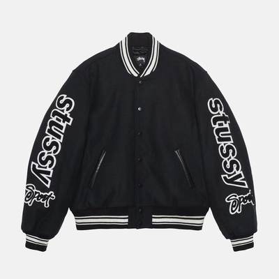 代购日本StussyVARSITYJACKET