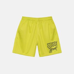 代购 24ss 男女款 日本Stussy网布运动短裤