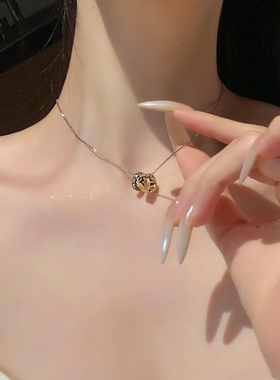 古着项链女配饰小众设计锁骨链